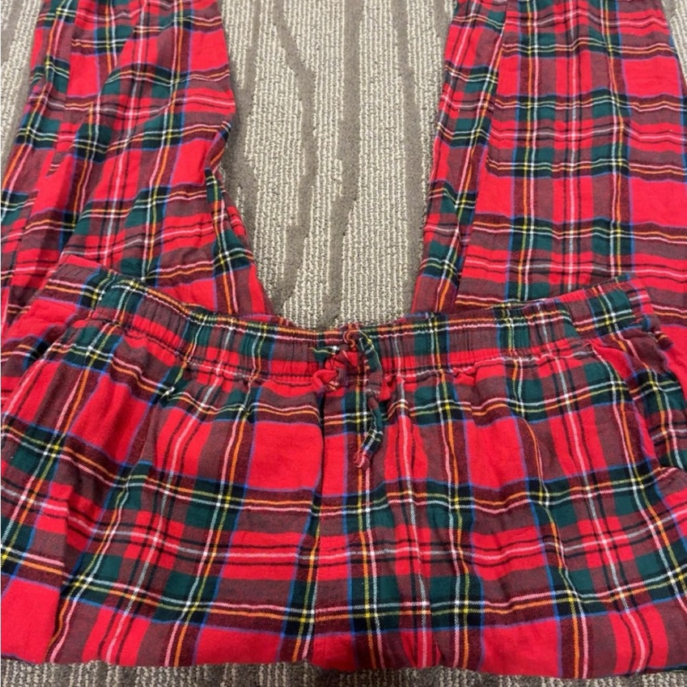 Red Plaid Pajama Pants